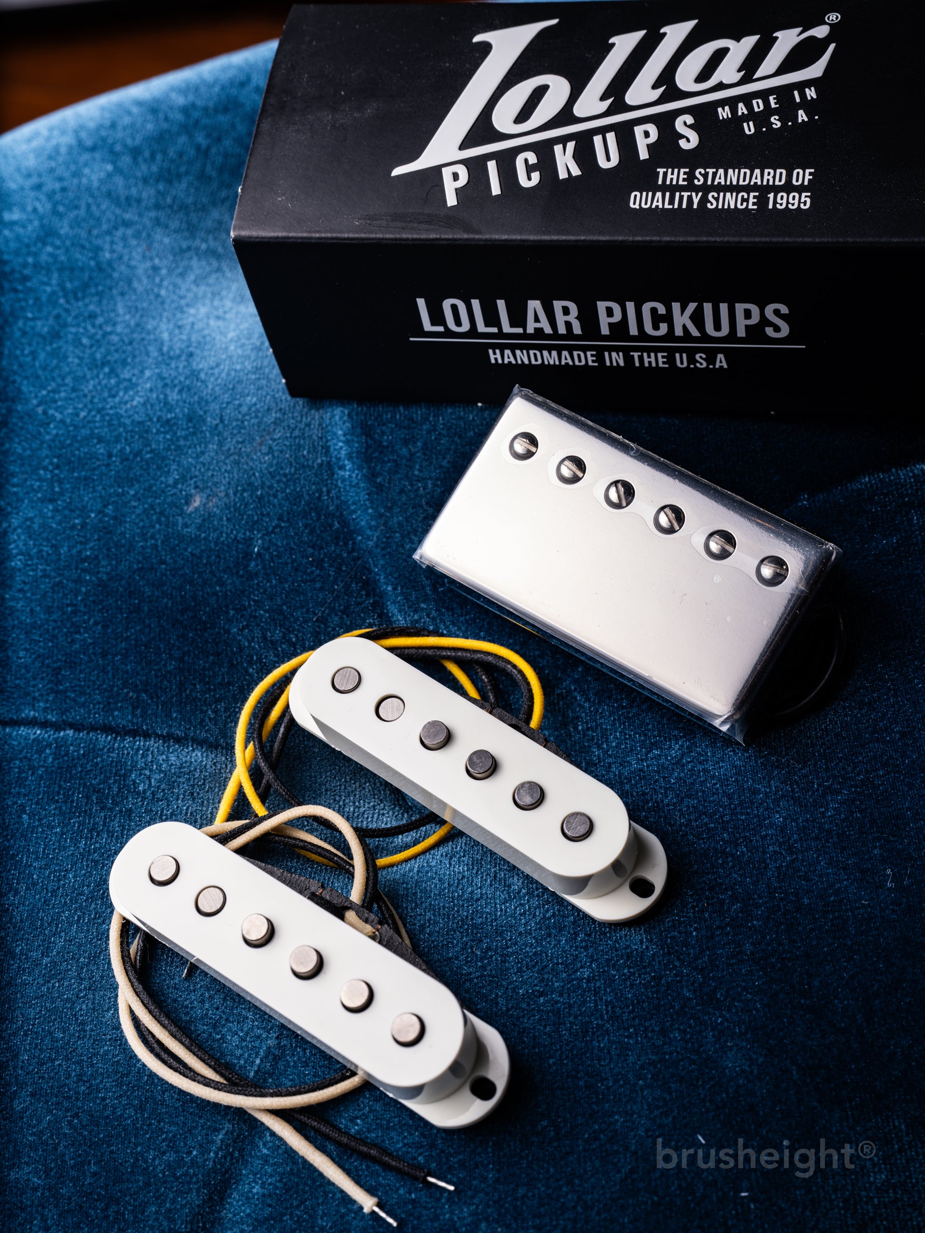 Lollar Pickups “SSH Set” Special S Staggered or Flat & Imperial Humbucker F-SPACED NickelCover Standard