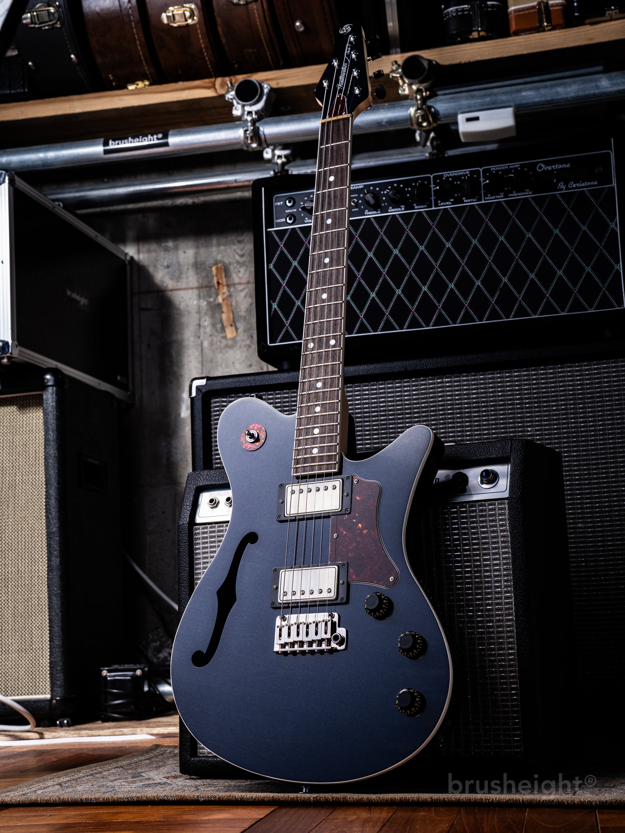 OOPEGG Supreme Collection Trailbreaker Mark-2 w.Tremolo “Midnight Blue Metallic” Brush eight Selected