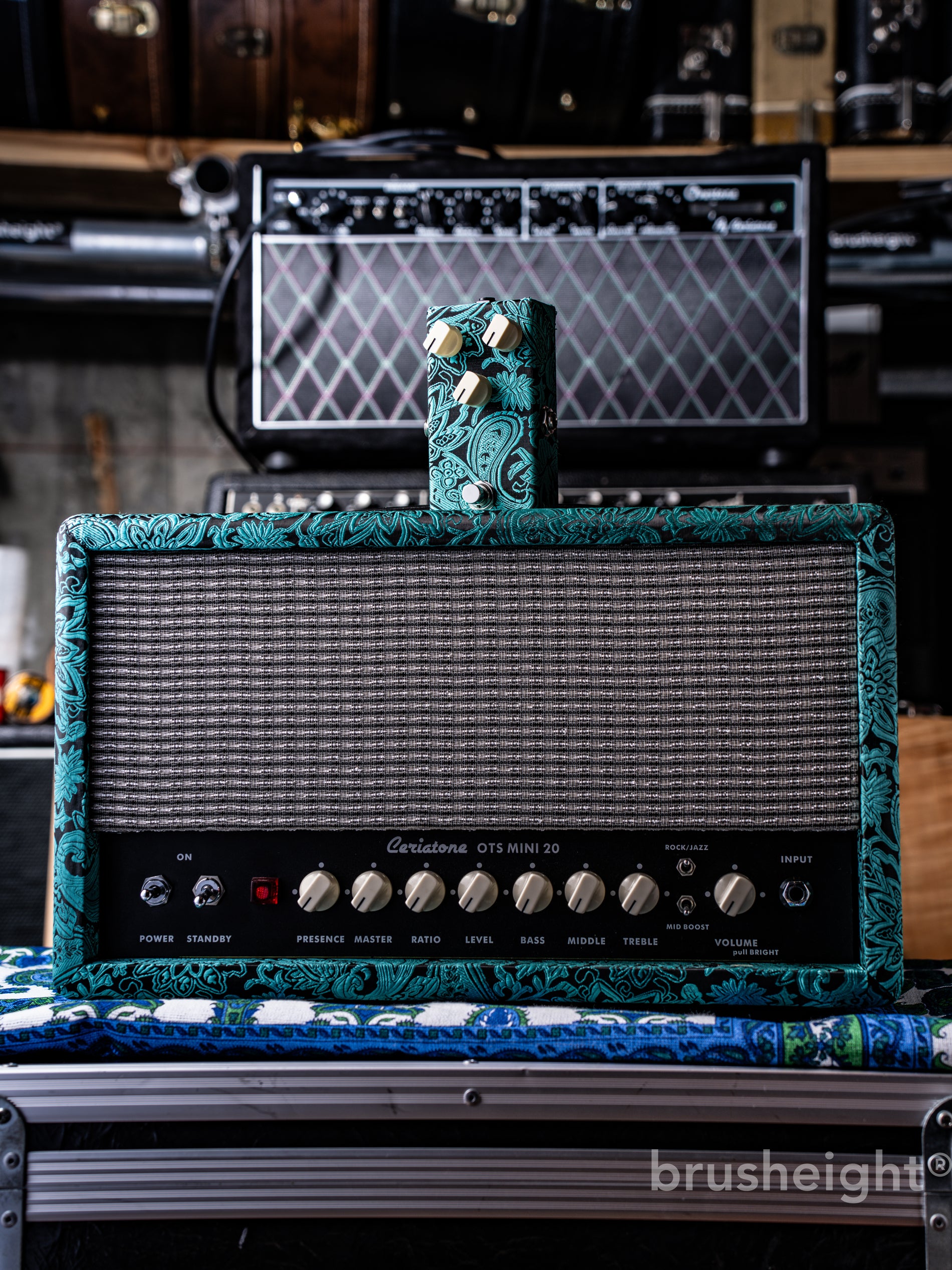 【1セットのみ】Drive X "Origin" STYLE ××1 P to P Ver1.0 & Ceriatone Overtone OTS MINI 20 Head ”Lunchbox" Jupiter Vintage Custom  Setup
