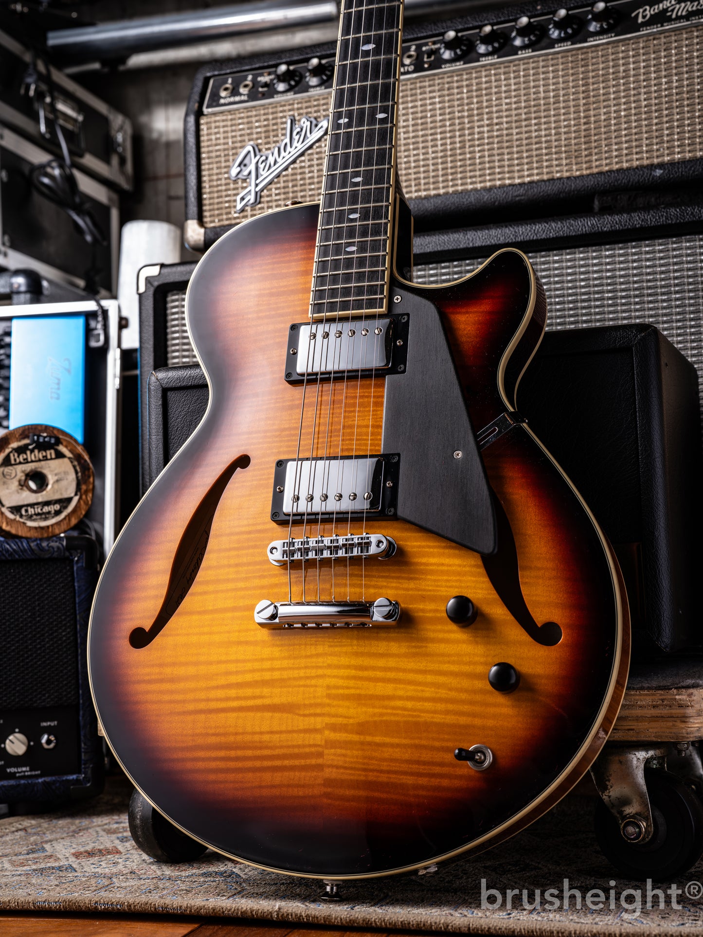Sadowsky Guitars Semi Hollow Model  "TCB" Tobacco Burst  #A1993  2021's