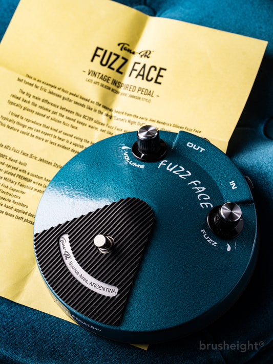 Tone-AR Fuzz Face -Vintage Inspired Pedal- Late 60’s Silicon BC209 (Eric Johnson Style)