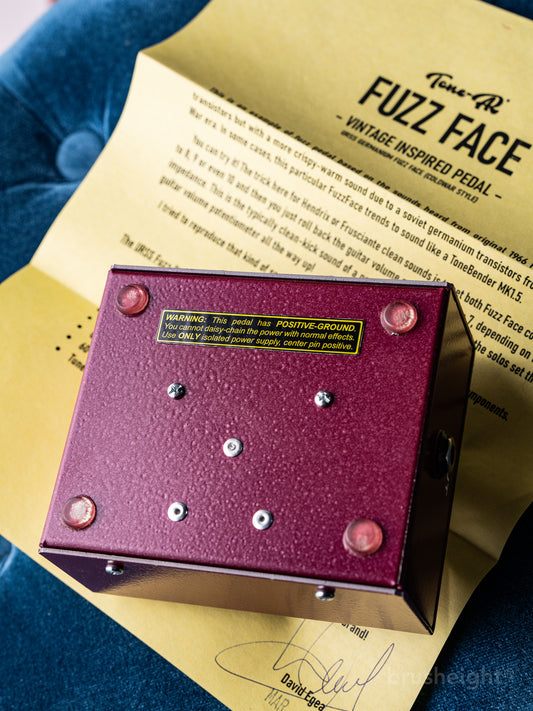 【ラスト1台の特別価格】Tone AR Fuzz Face (Square Face) Vintage Inspired Pedal “URSS Germanium”