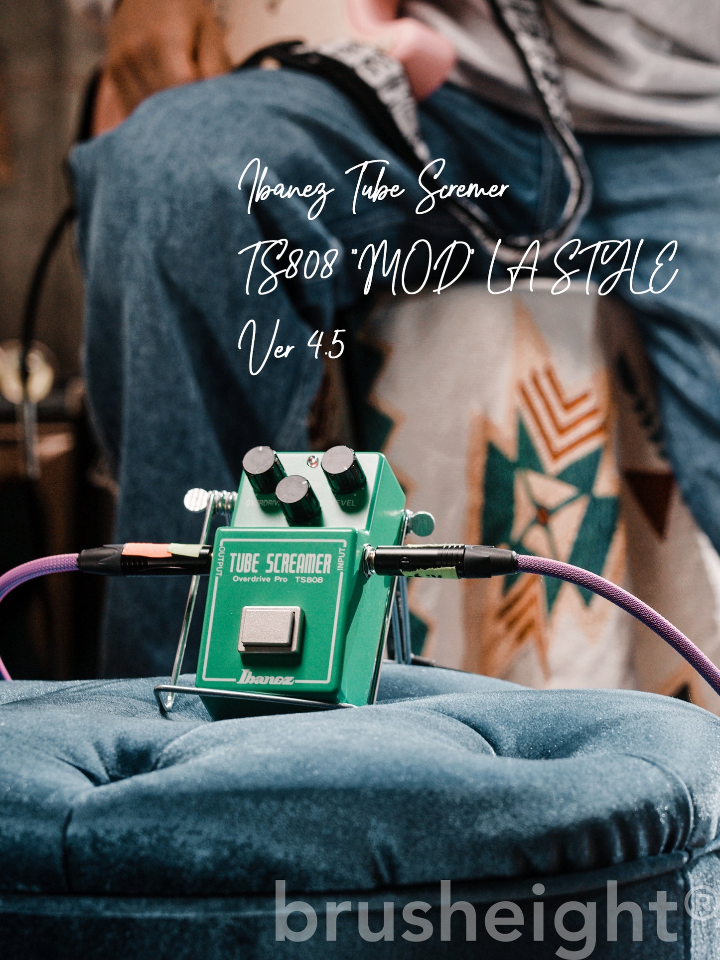 SOLD【Ver4.5!!10台受付中!】Ibanez Tube Scremer TS808 ”MOD" LA STYLE Ver 4.5【12月末〜1月頭に発送予定】