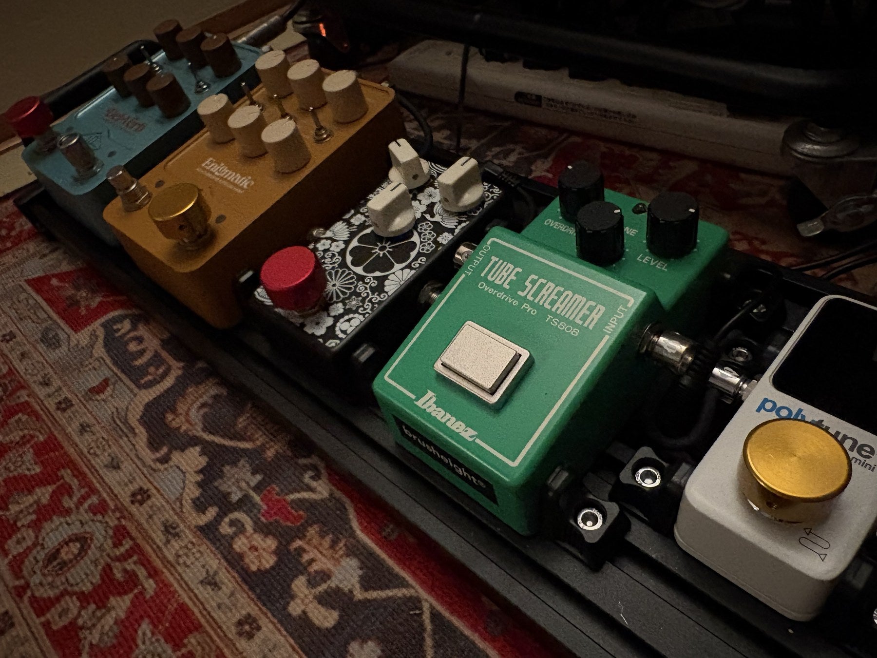 I様の使用機材：Drive X / TS808 MOD / SD9 MOD / SystemInterface