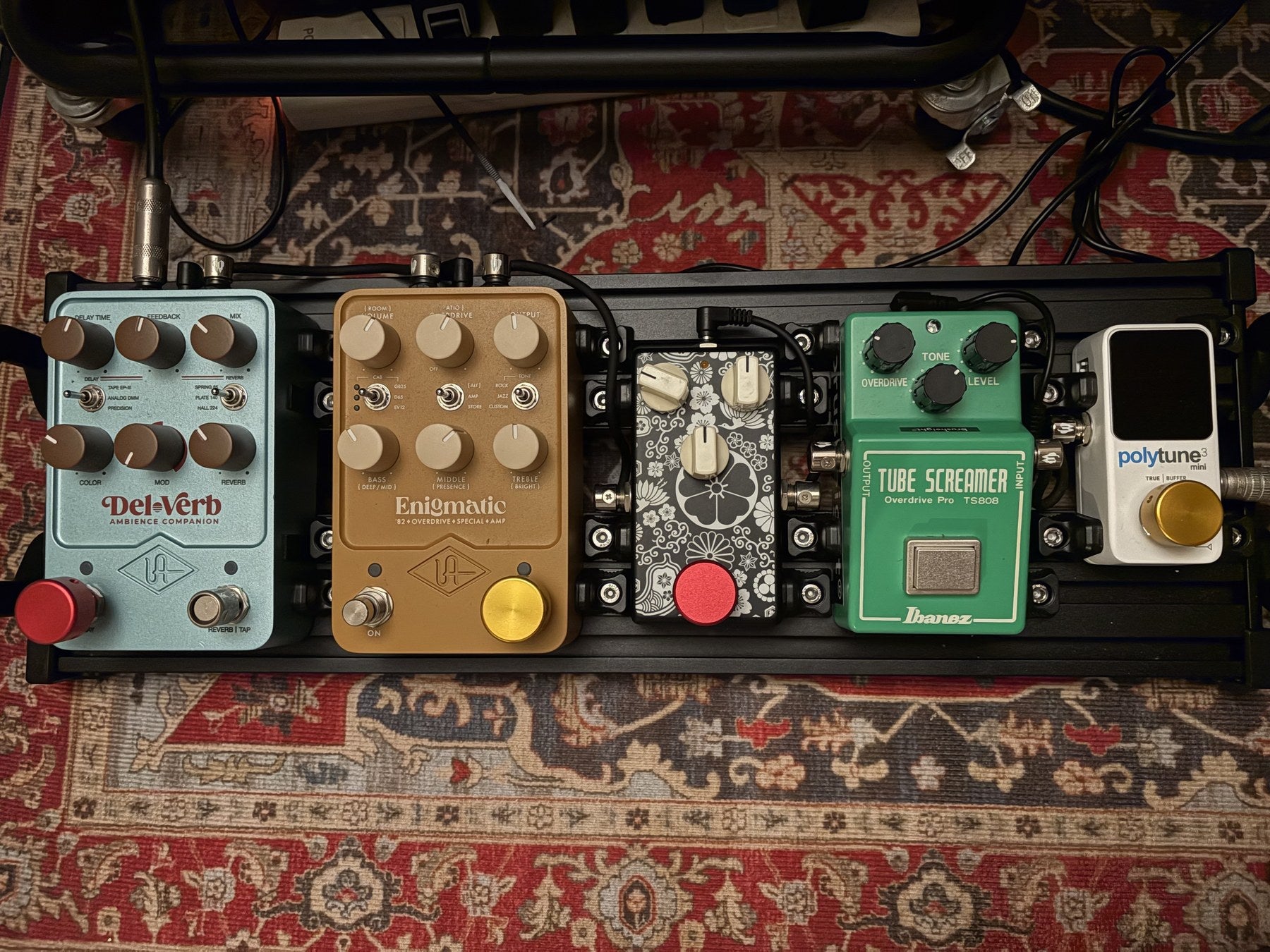I様の使用機材：Drive X / TS808 MOD / SD9 MOD / SystemInterface