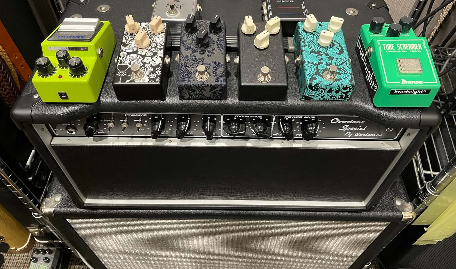 N様の使用機材：Ceriatone FM50 / Brush eight Pedals